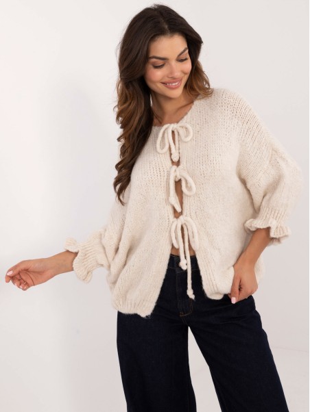 Sweter-MI-SW-2911.91-jasny beżowy