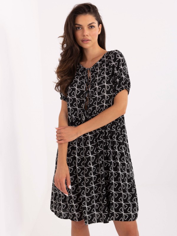 Suknelė-D73771M30466A-juoda 2