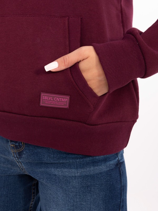 Bluza-D10600BI02690A8NO-bordowy