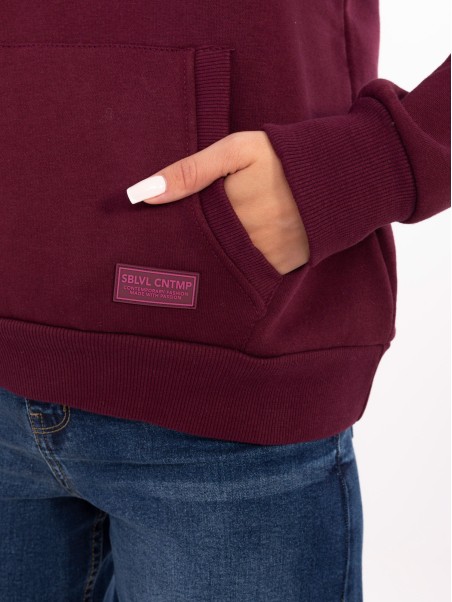 Bluza-D10600BI02690A8NO-bordowy