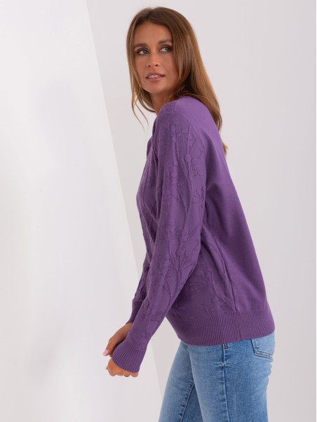 Megztinis-AT-SW-2231.99P-violetinis