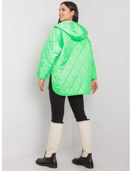 Lengva dygsniuota striukė su gobtuvu