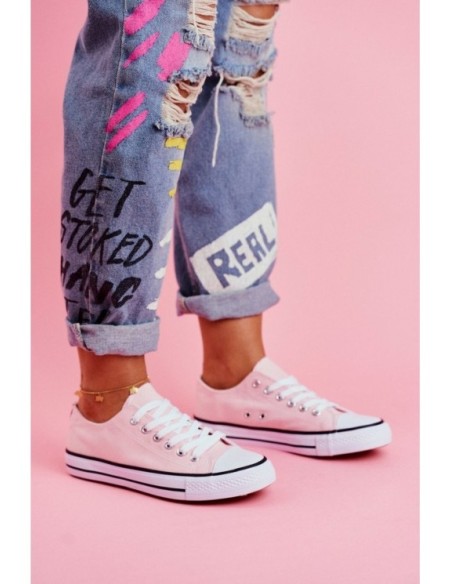 Women's Classic Sneakers Pink Omerta