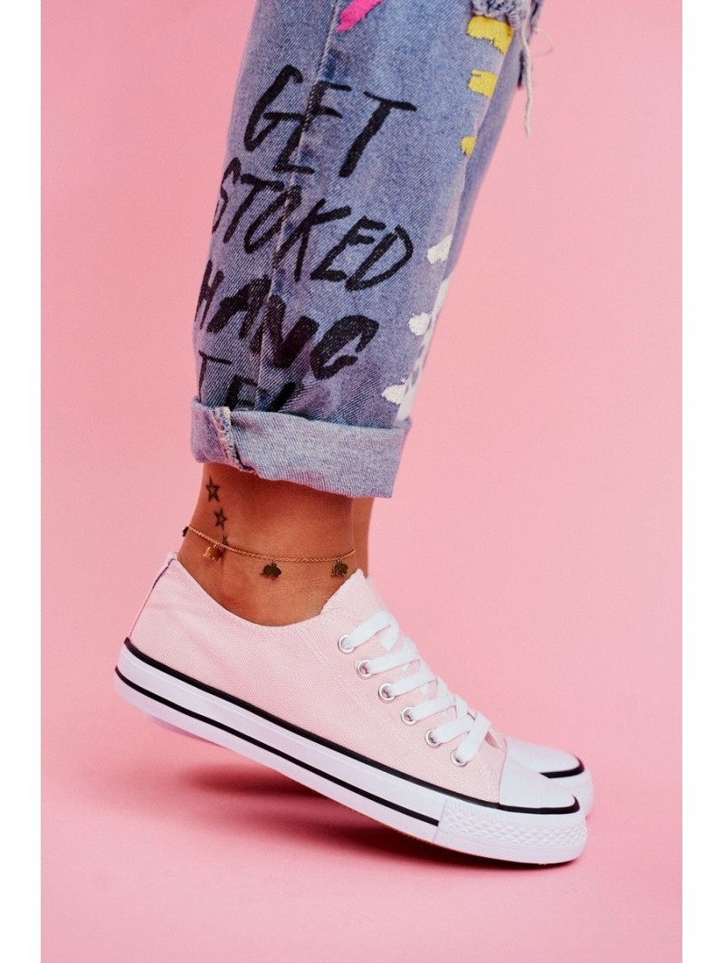 Women's Classic Sneakers Pink Omerta