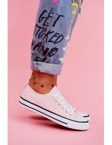 Women's Classic Sneakers Pink Omerta