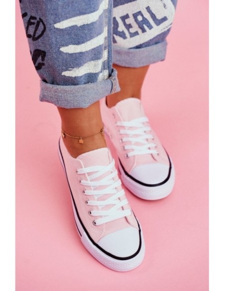 Women's Classic Sneakers Pink Omerta