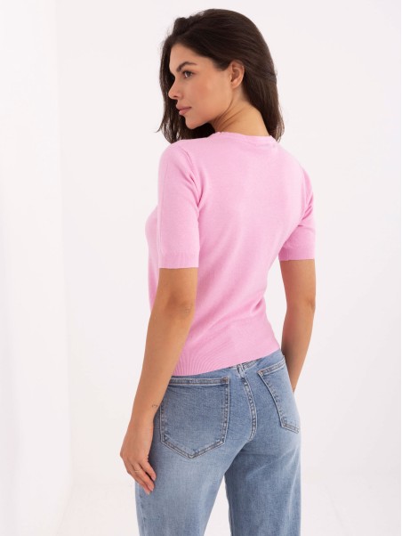Sweter-PM-SW-N30088.21-jasny różowy