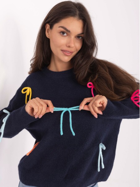 Sweter-PM-SW-SC82.41-granatowy