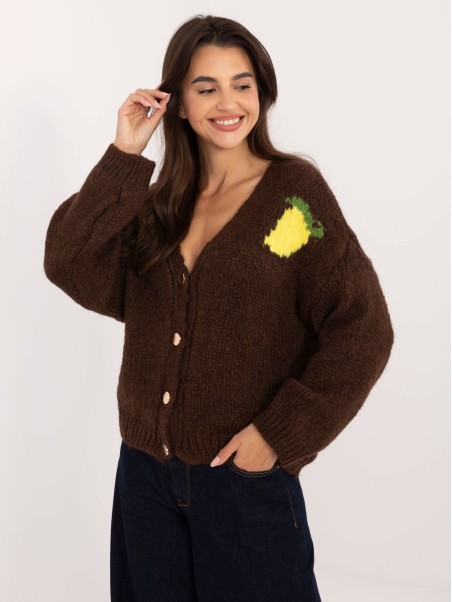 Sweter-MI-SW-2108.92-brązowy