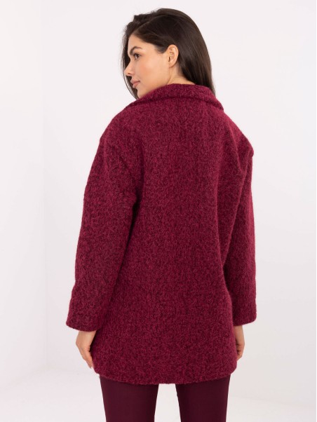 Paltas-IT-PL-96775.19P-bordo spalvos