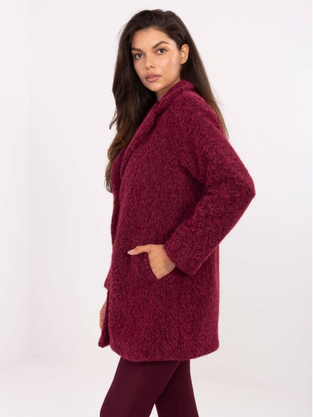 Paltas-IT-PL-96775.19P-bordo spalvos