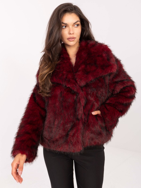 Švarkas-IT-KR-2501.43P-bordo spalvos