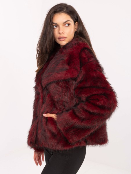 Švarkas-IT-KR-2501.43P-bordo spalvos