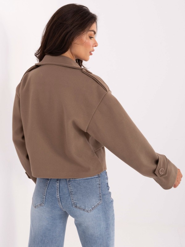 Kurtka-IT-KR-A9558.62-ciemny bezowy