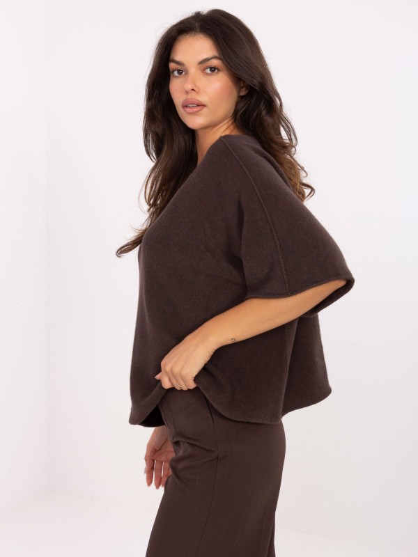 Megztinis-IT-SW-2202.52-tamsiai rudas