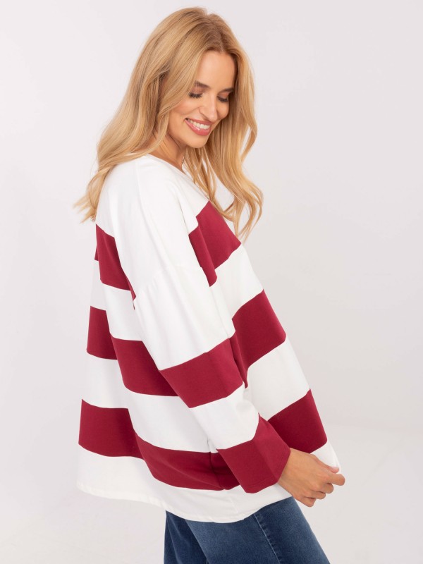 Palaidinė-RV-BZ-A833.50-bordo spalvos Palaidinė-RV-BZ-A833.50-bordo spalvos