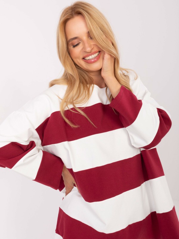 Palaidinė-RV-BZ-A833.50-bordo spalvos Palaidinė-RV-BZ-A833.50-bordo spalvos