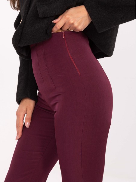 Kelnės-IT-SP-FL9069.00-bordo spalvos