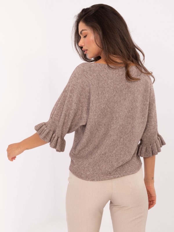 Megztinis-IT-SW-99244.65-tamsiai smėlio spalvos 2