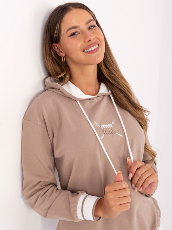 Bluza-RV-BL-A857.47-ciemny bezowy 2