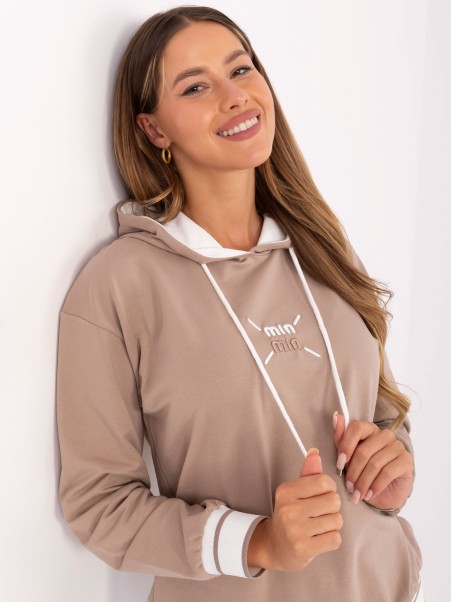 Bluza-RV-BL-A857.47-ciemny bezowy