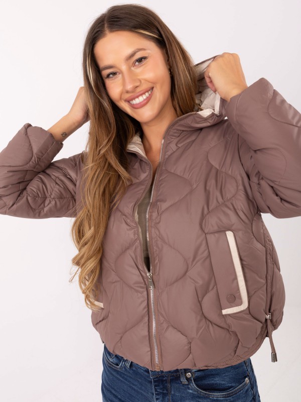 Moteriška striukė su gobtuvu 2