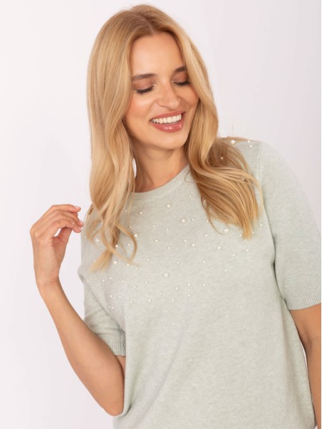 Sweter-PM-SW-PM-5059.15-pistacjowy
