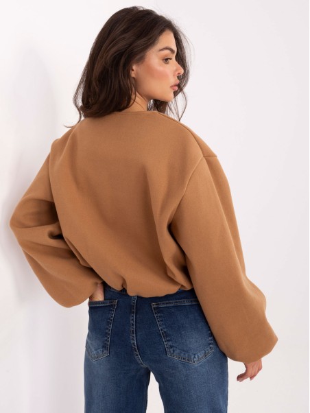 Užtraukiama bomber stiliaus striukė