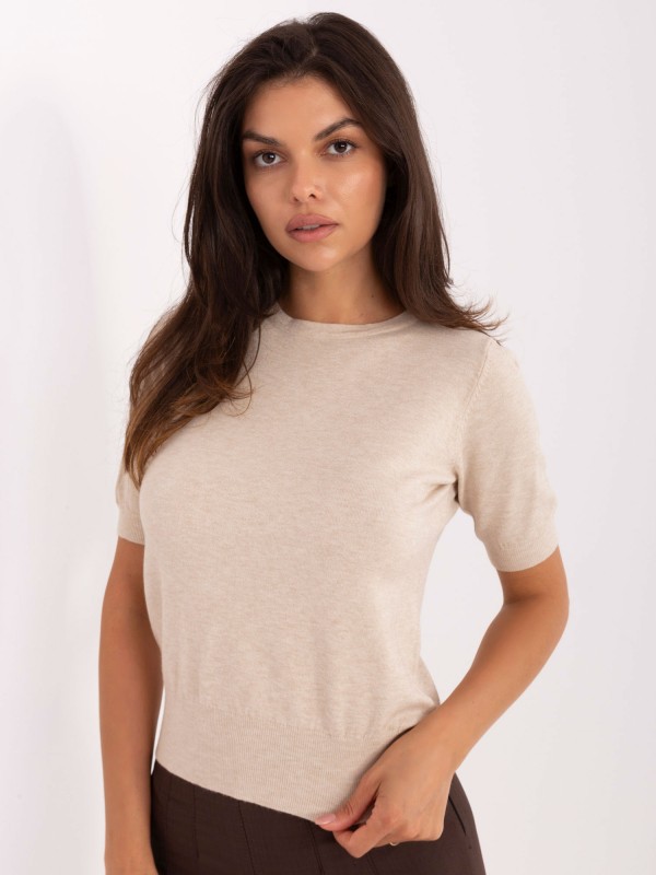 Megztinis-PM-SW-N30088.21-smėlinės spalvos