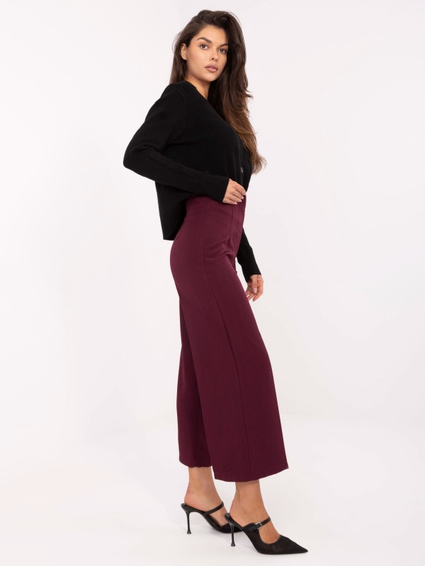 Kelnės-IT-SP-FL9068.96-bordo spalvos