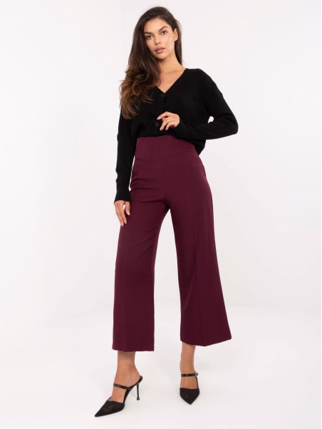Kelnės-IT-SP-FL9068.96-bordo spalvos