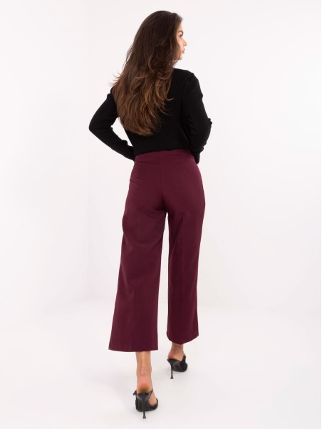 Kelnės-IT-SP-FL9068.96-bordo spalvos