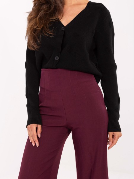 Kelnės-IT-SP-FL9068.96-bordo spalvos