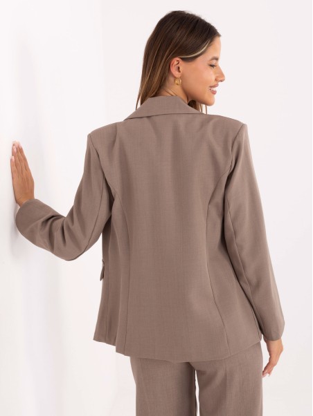 Marynarka-IT-MA-FL8391.87-ciemny bezowy
