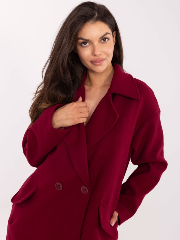 Paltas-IT-PL-A9582.86-bordo spalvos 2