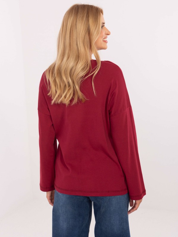 Palaidinė-RV-BZ-A852.51-bordo spalvos