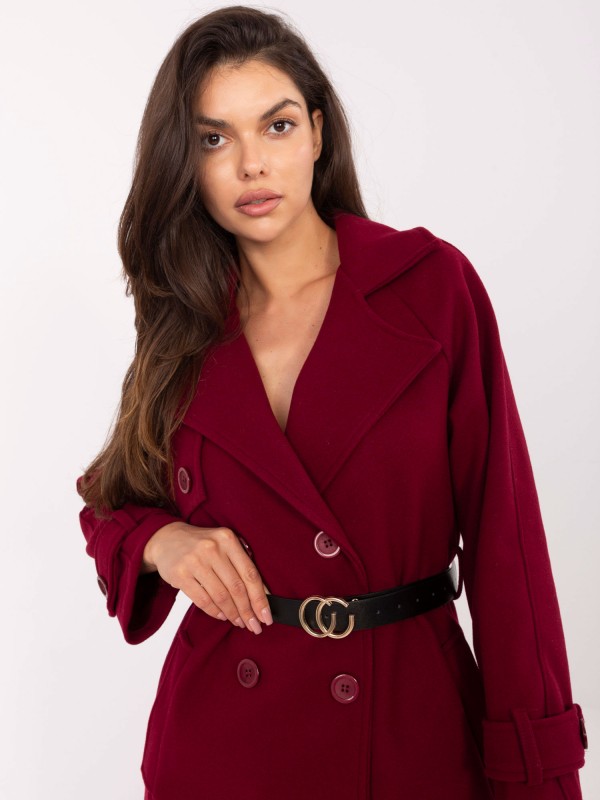 Paltas-IT-PL-FL5712.84-bordo spalvos 2