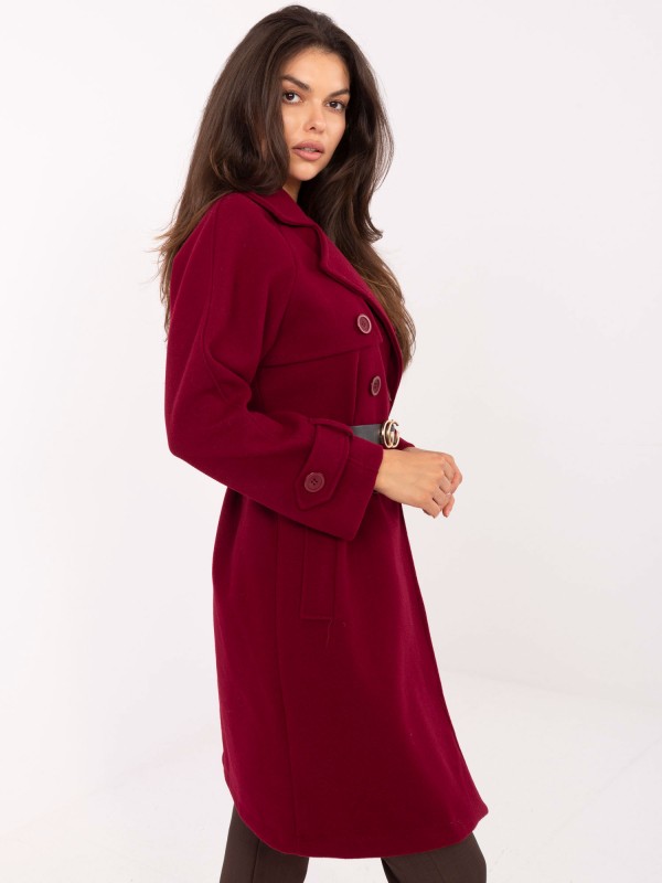 Paltas-IT-PL-FL5712.84-bordo spalvos