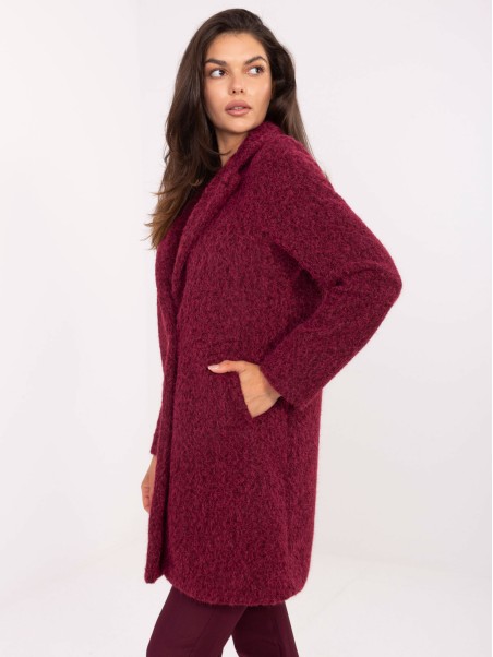 Paltas-IT-PL-96773.20P-bordo spalvos