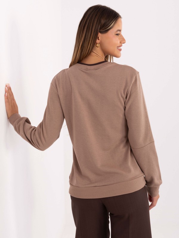 Bluza-RV-BL-A868.46-ciemny bezowy