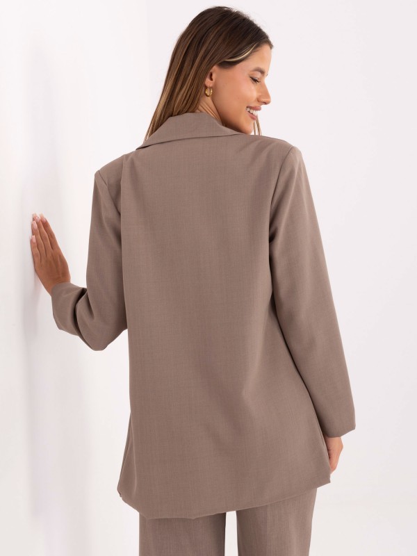 Marynarka-IT-MA-FL8315.85-ciemny bezowy
