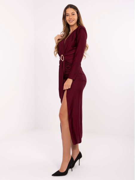 Sukienka-IT-SK-21625.84-bordowy