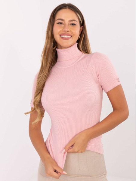 Sweter-PM-SW-FG577.47-jasny różowy