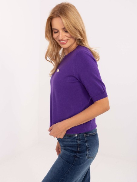 Sweter-PM-SW-Y2508.33-fioletowy