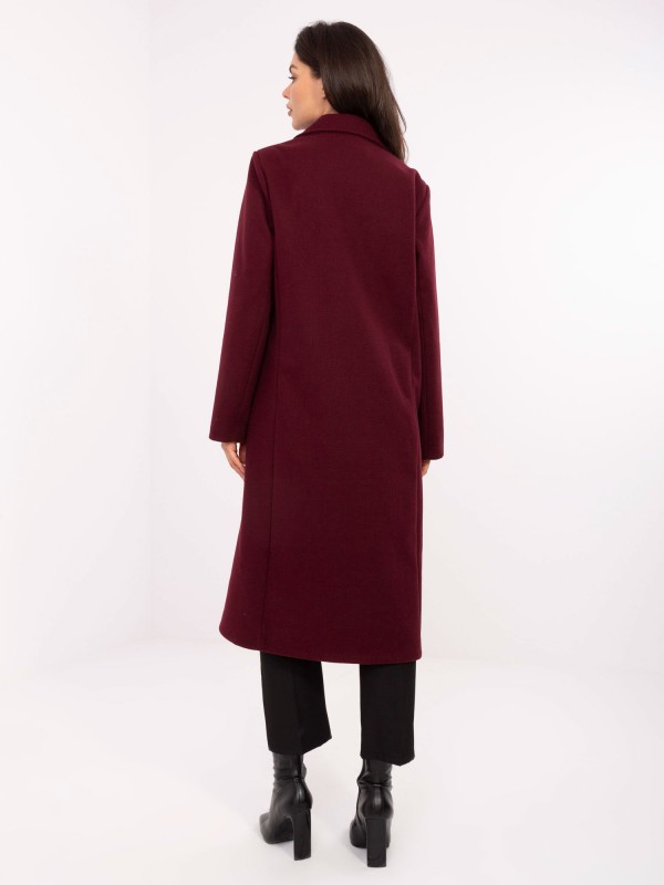 Płaszcz-IT-PL-80320.65-bordowy