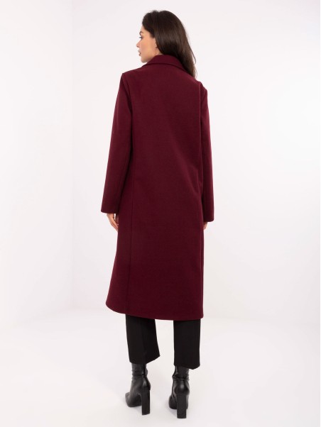 Płaszcz-IT-PL-80320.65-bordowy