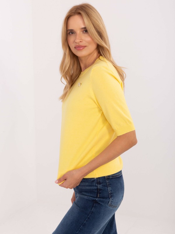 Sweter-PM-SW-Y2508.33-żółty
