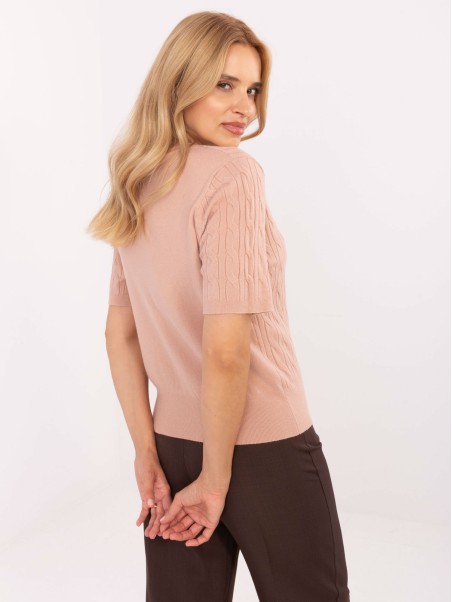 Sweter-PM-SW-N30085.34-ciemny różowy