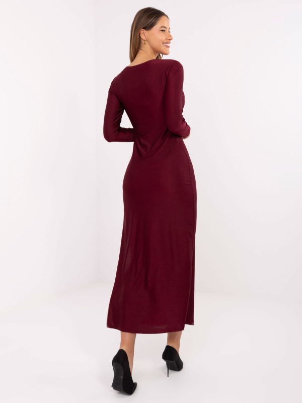 Sukienka-IT-SK-21619.97-bordowy