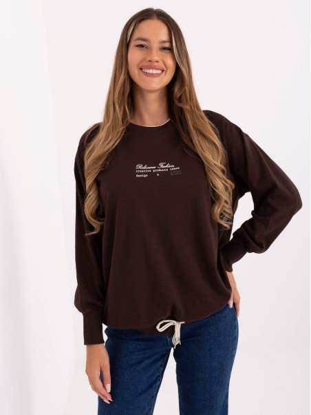 Bluza-RV-BL-A870.45-ciemny brazowy